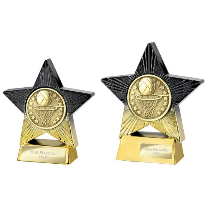 SUPERSTAR NETBALL AWARD - 11CM 